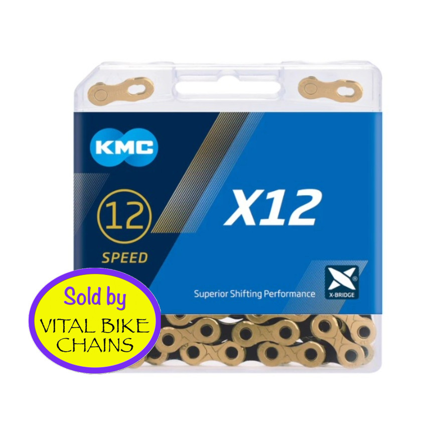 KMC X12 Chain 12 speed - Gold/Black