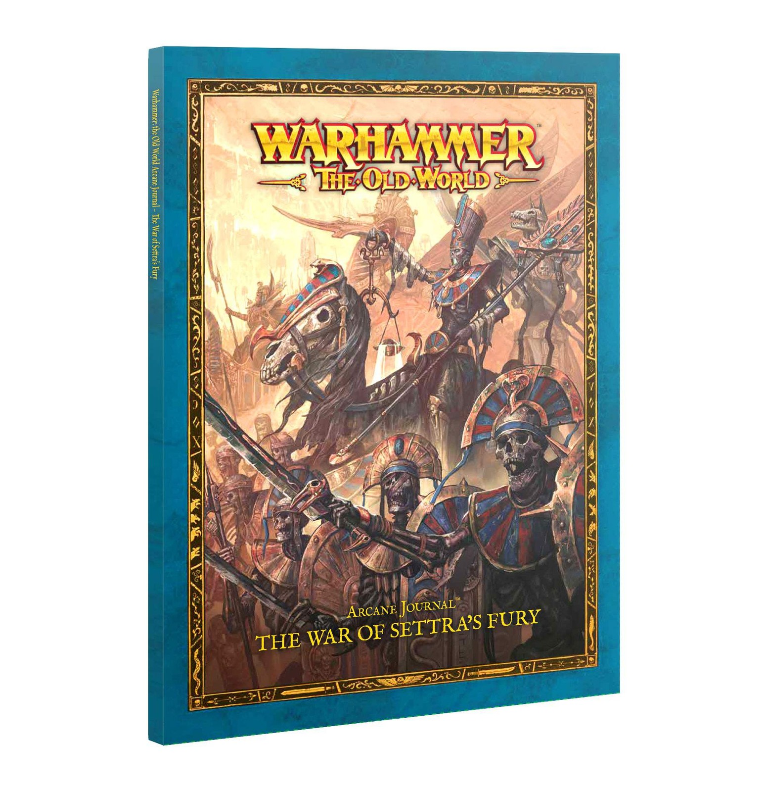 Arcane Journal the War of Settra's Fury Warhammer the Old World