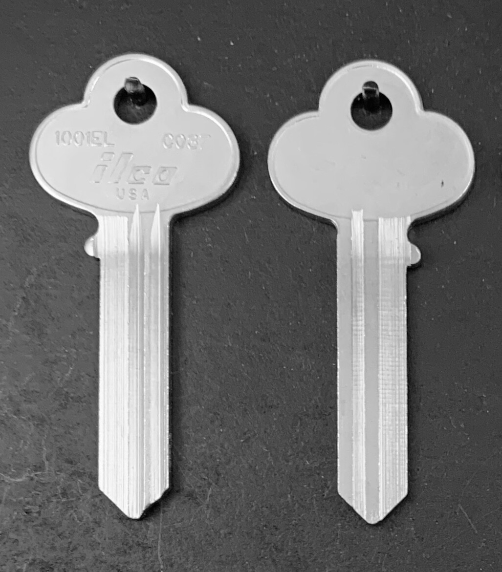 Lot of 2/5/10 CO37 1001EL Type Key Blanks for Corbin X1-67-7 Keyway