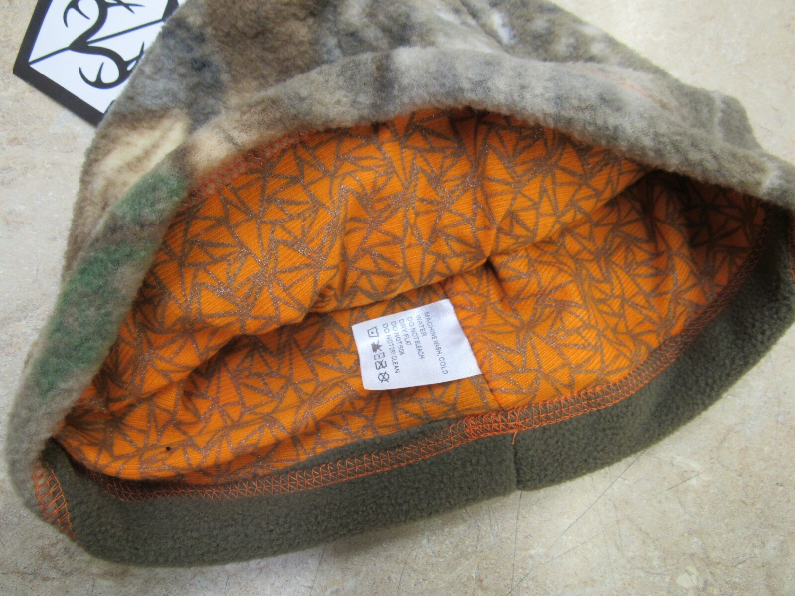 Hot Shot Realtree Edge Camouflage Beanie Hat Hunting Fleece Ceramic Heat Retent