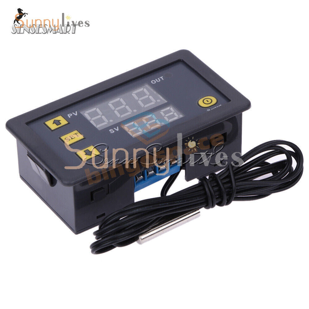 W3230 LCD 12V 20A Digital Thermostat Temperature Controller Meter Regulator