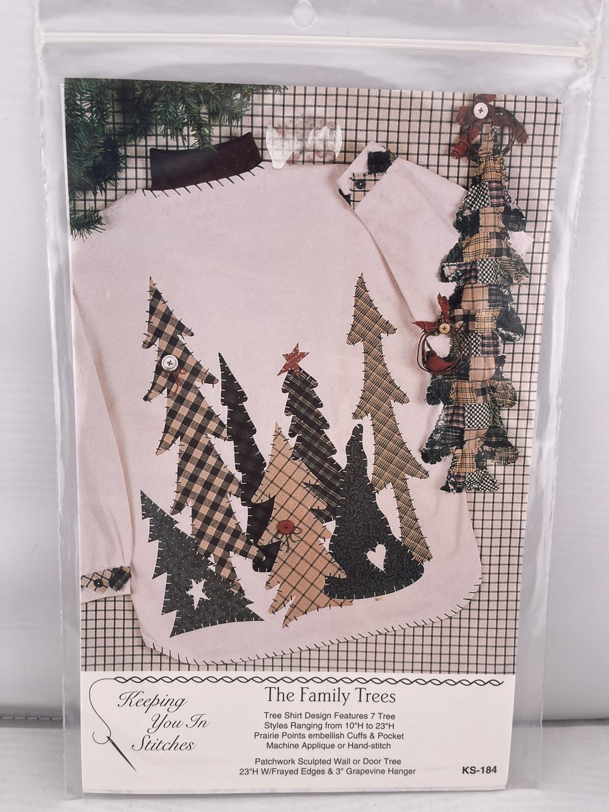 Keeping You In Stitches The Family Trees Applique Patterns Vintage