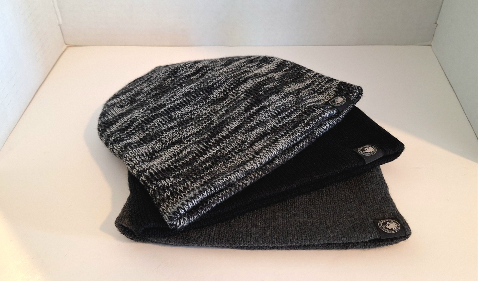 Canada Weather Gear Marled Knit Beanies 3 Pack