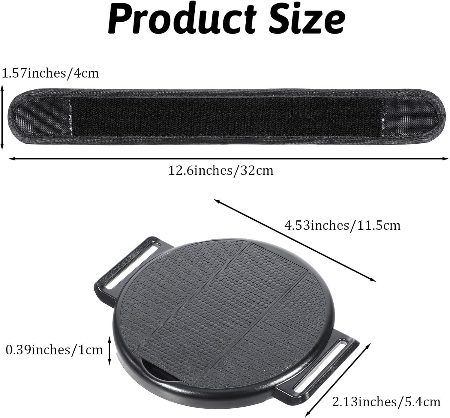 Multi-Angle Rotating Tablet Stand with Hand Loop for All 7-11 Inch Tablets