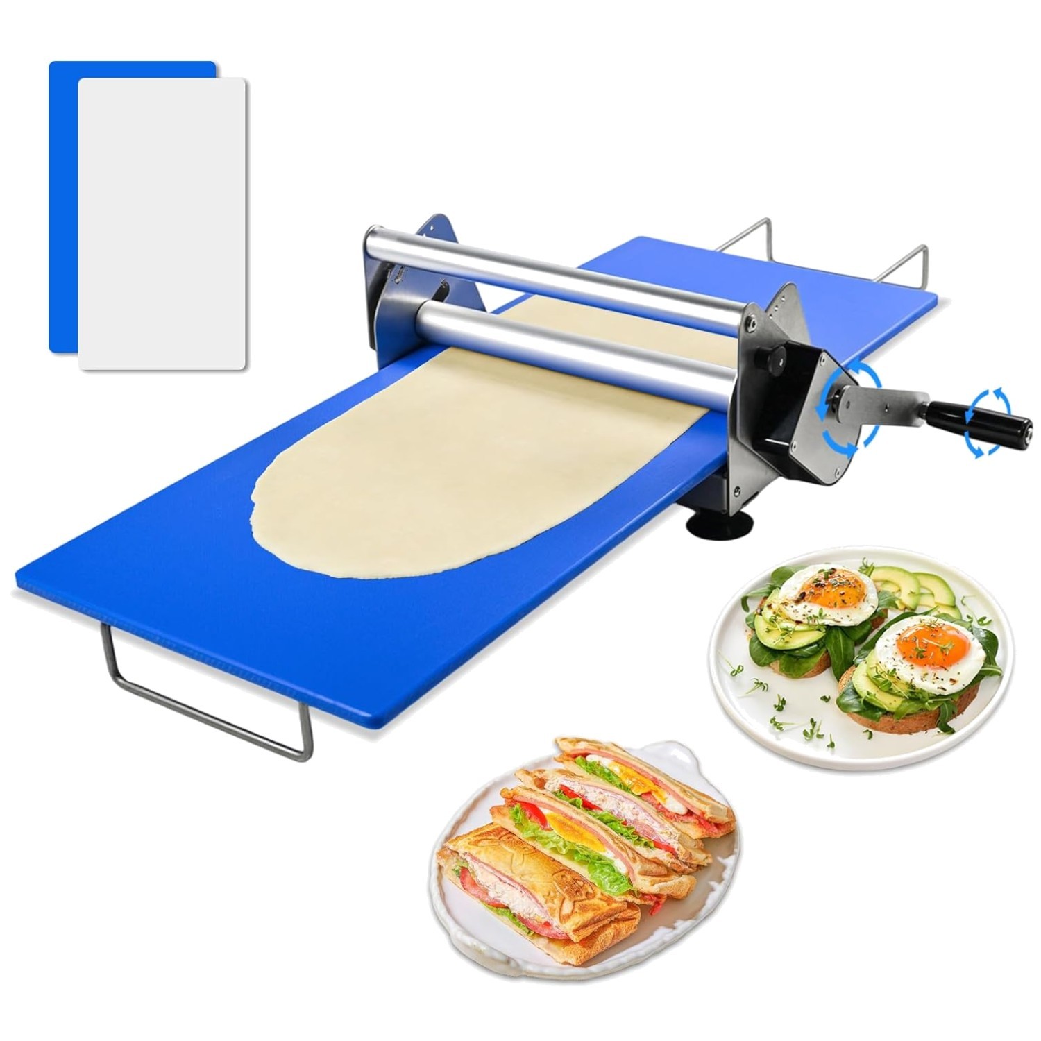 Rolling Machine for Bakery Pizza - Stainless Steel