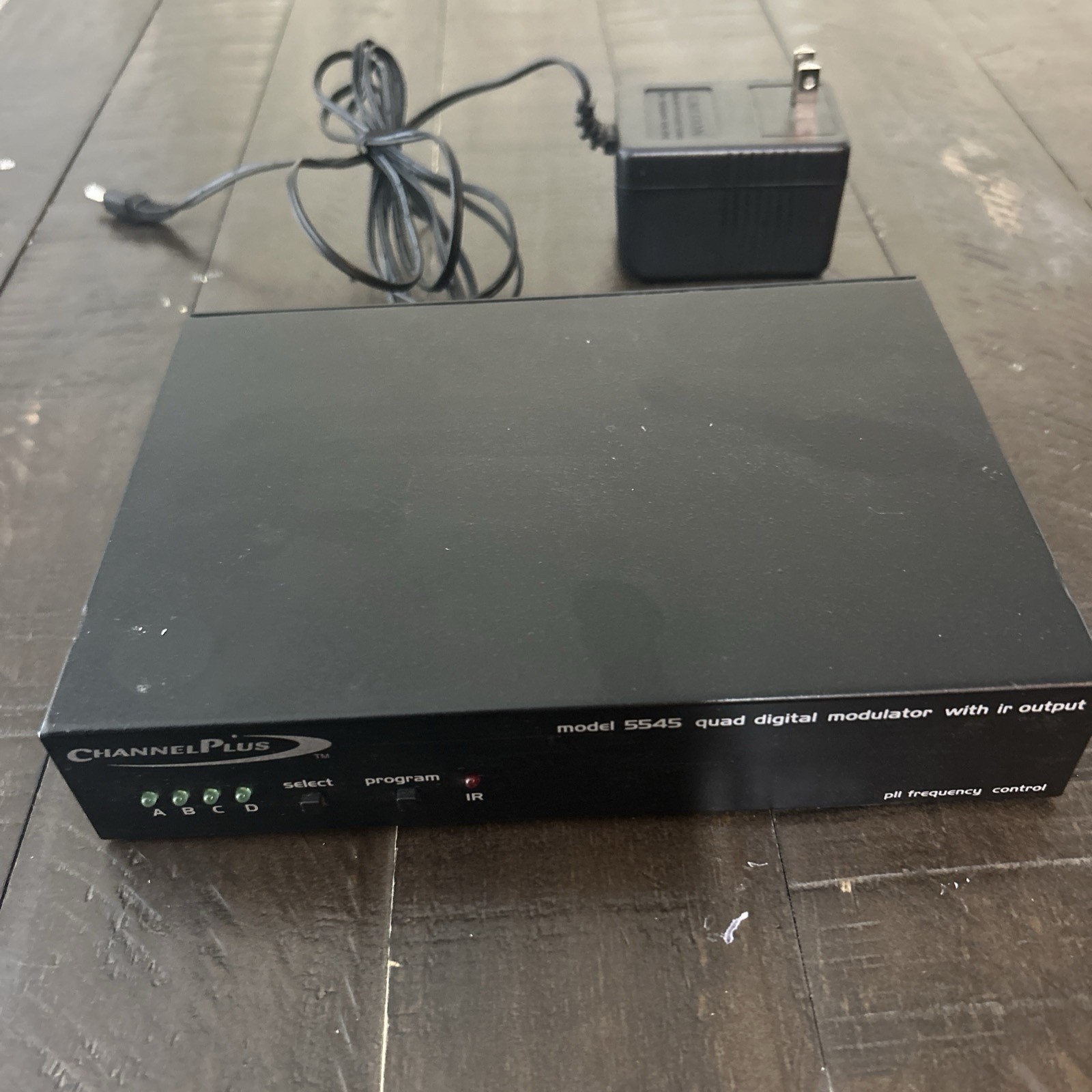 Channel Plus Model 5545 Quad Channel Modulator IR Repeater Jacks - Not Tested