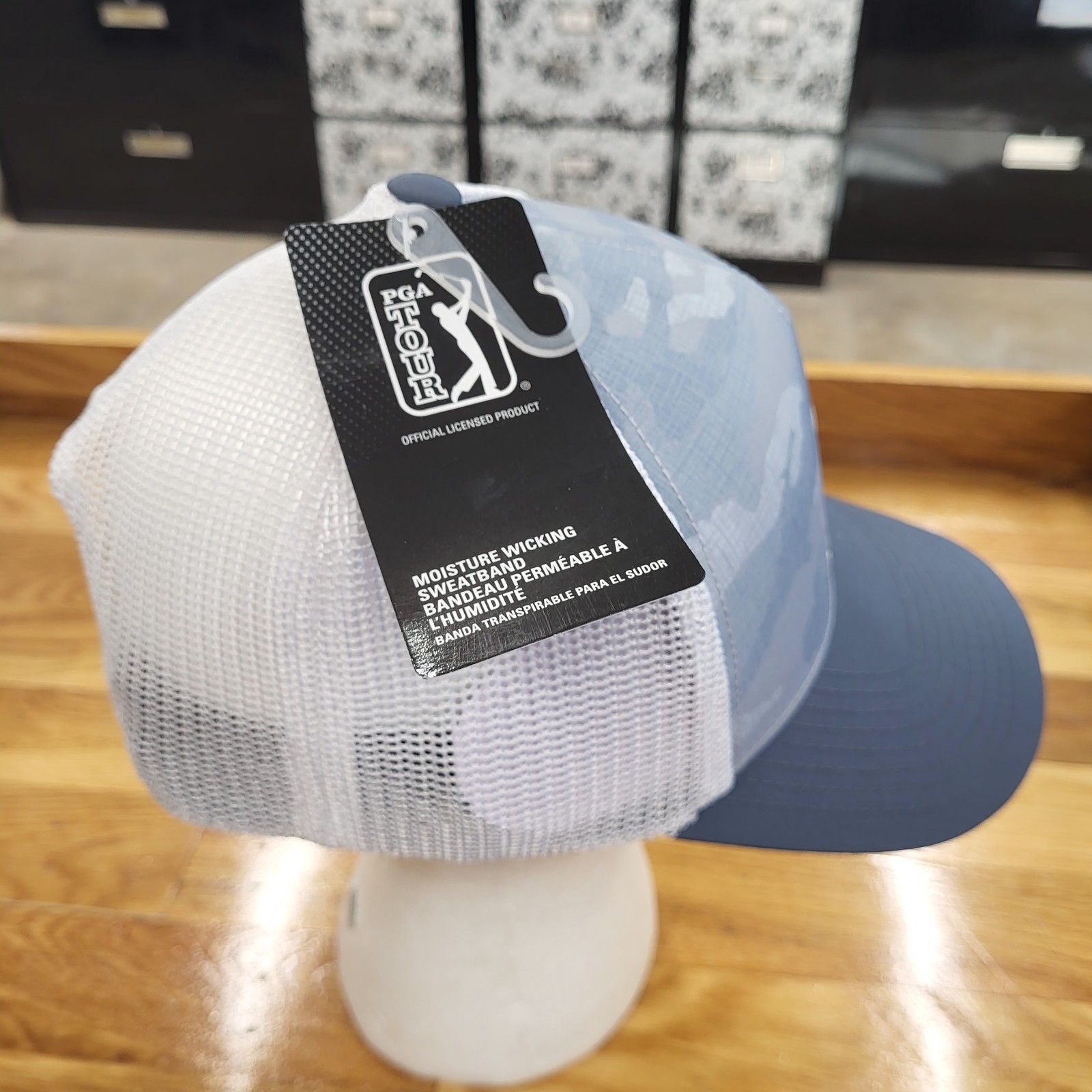 PGA Tour Pro Series Airflux Logo Tradewind Golf Cap Snapback Adjustable Vented