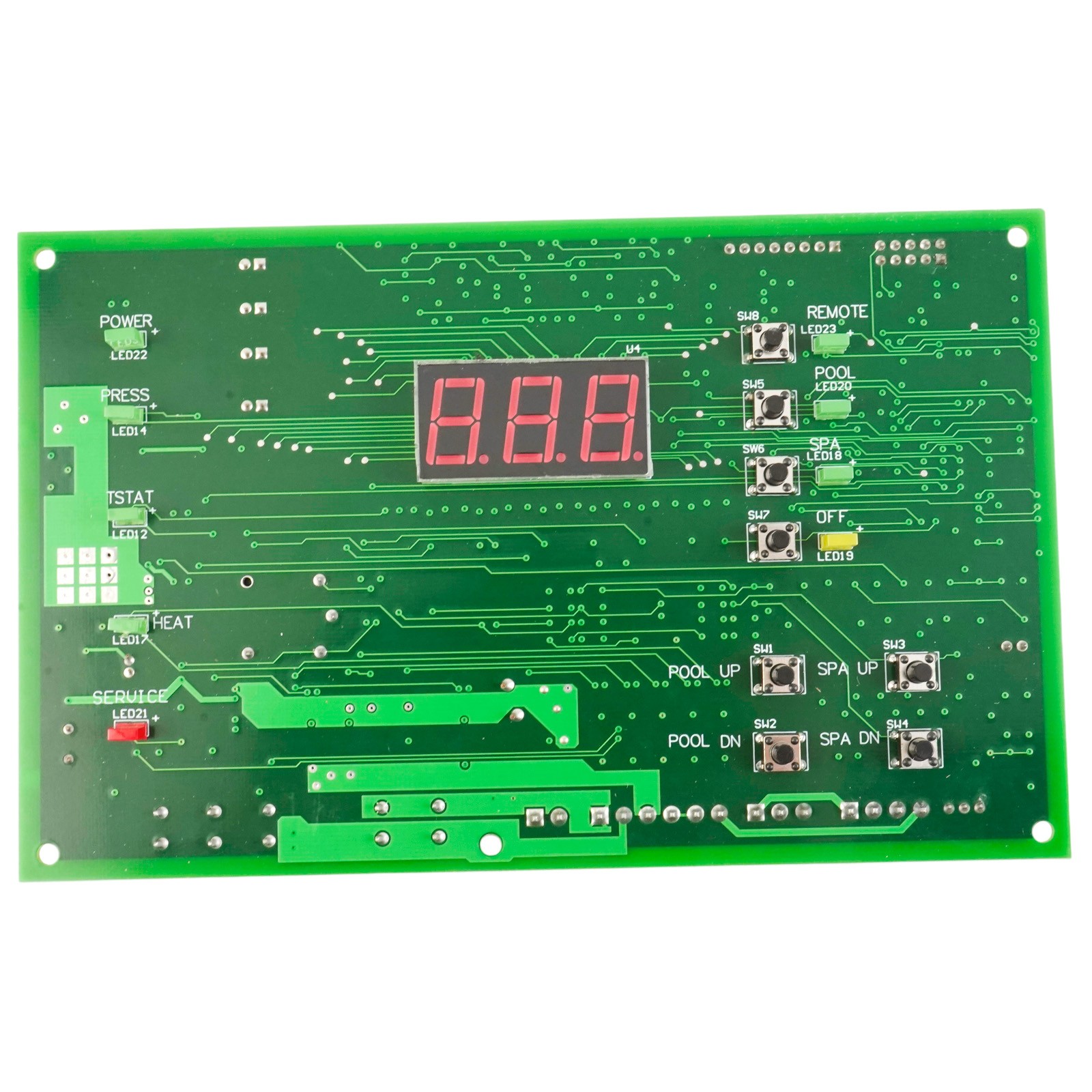 Upgraded 472100 Digital Display Temperature Controller Board For Pentair MiniMax