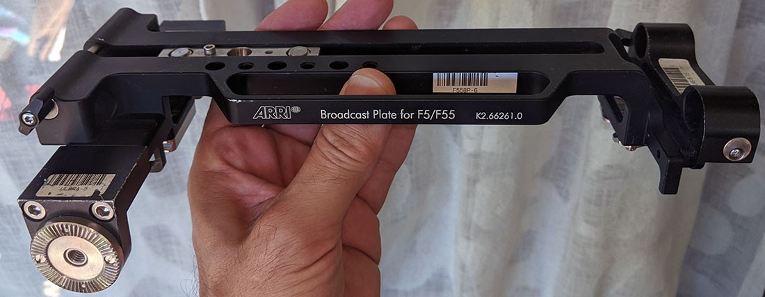 ARRI - K2.66261.0 Broadcast Plate for Sony PMW F5/F55 With K2.65264.0 15mm LWS R