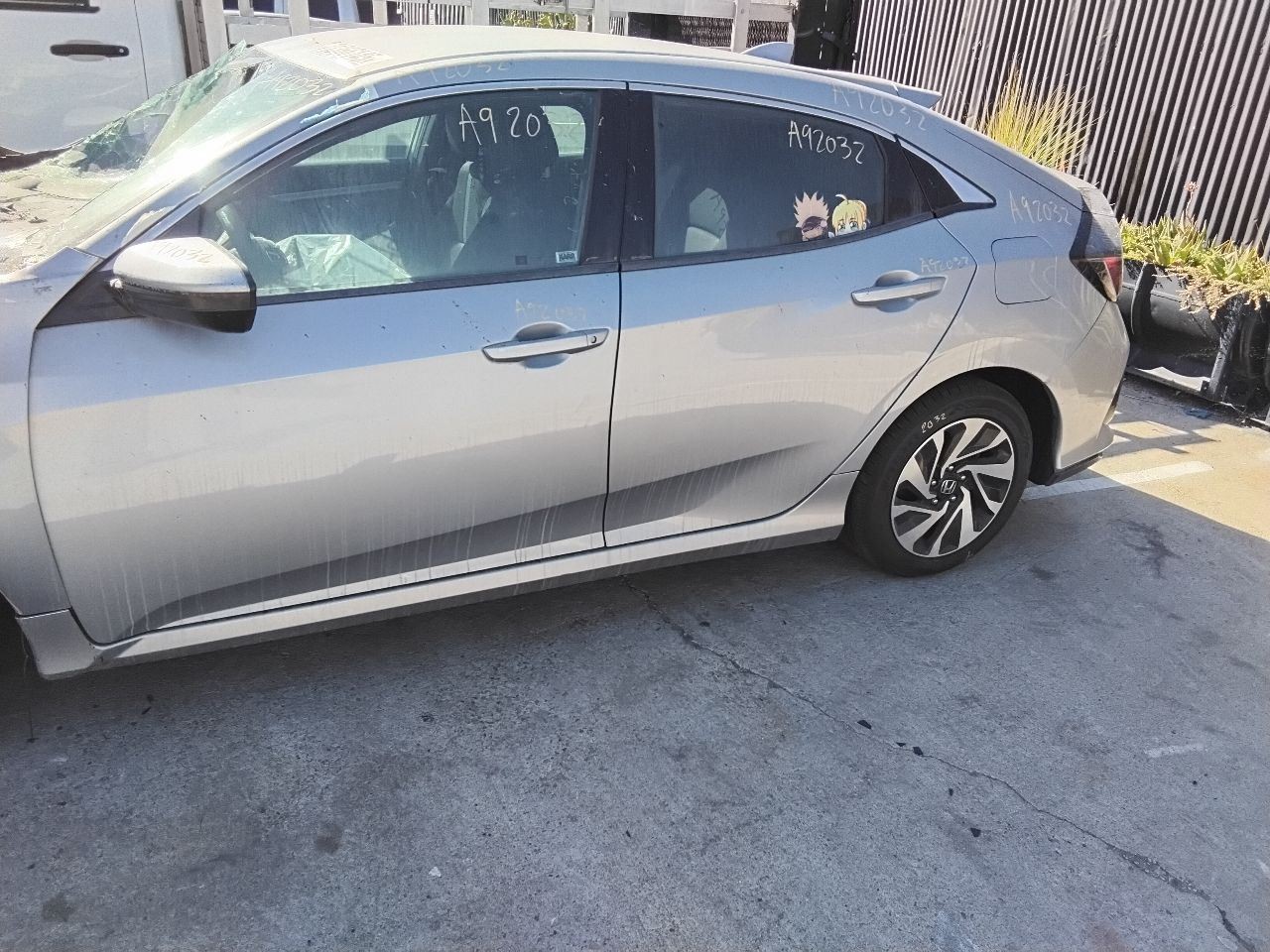 Passenger Right Sun Visor Without Illumination Fits 16-21 CIVIC 130308