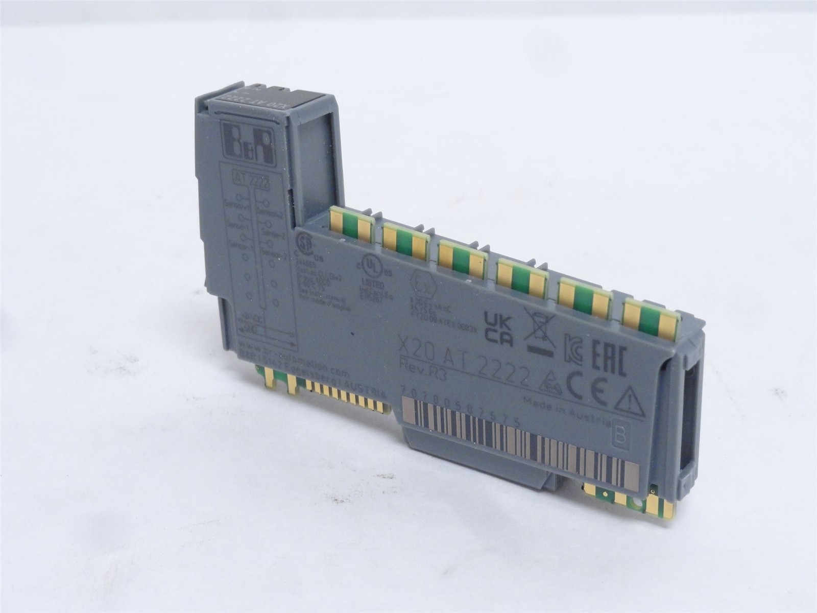 245770 New-No Box; B and R X20AT2222 Analog Temperature Input Slice Module