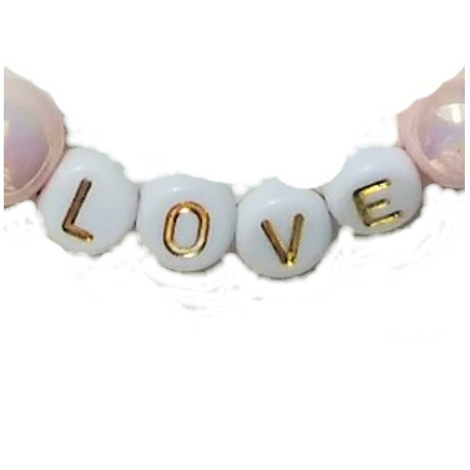 Love Stacked Stretchy Bracelets