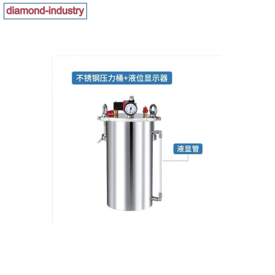 2L-40L Stainless Steel Dispenser Pressure Tank Fluid Dispensing Bucket