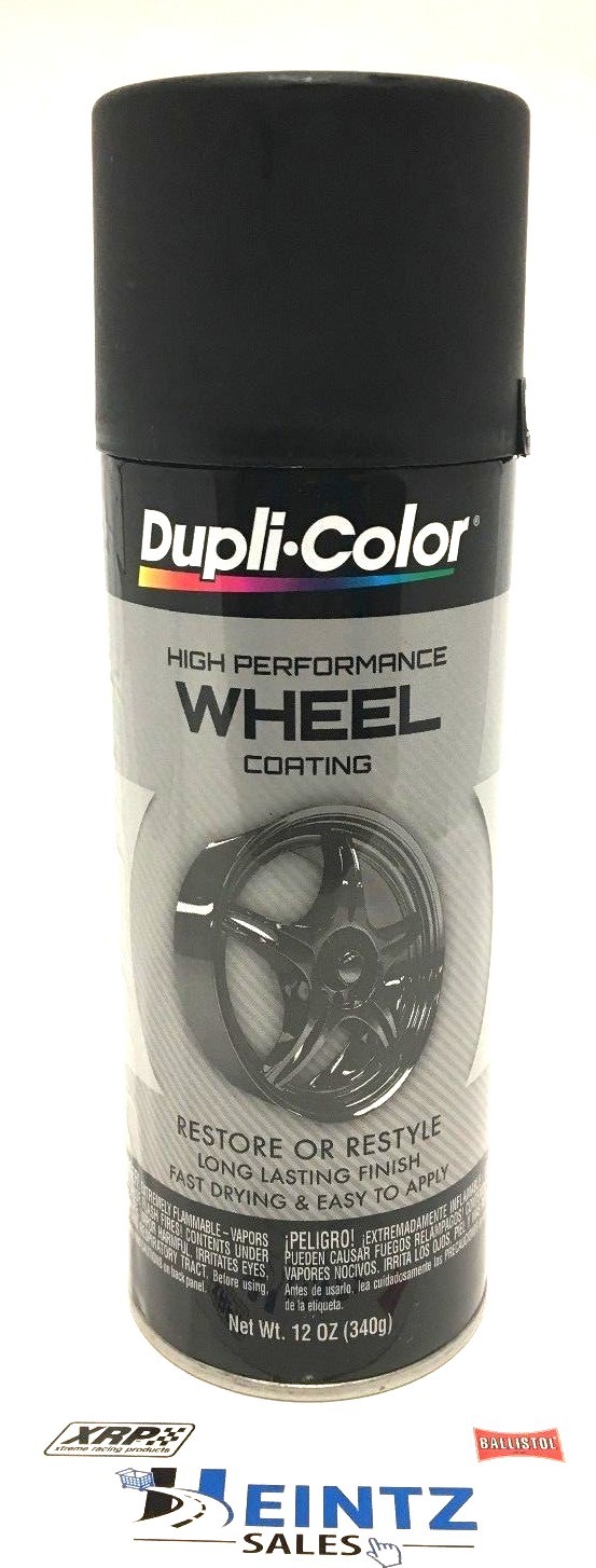 Duplicolor HWP104 High Perf. Black Wheel & Rim Coating/Paint - Restore/Restyle