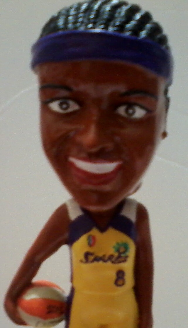 Los Angeles WNBA Sparks Delisha Milton #7 Bobblehead Promotional Stadium SGA