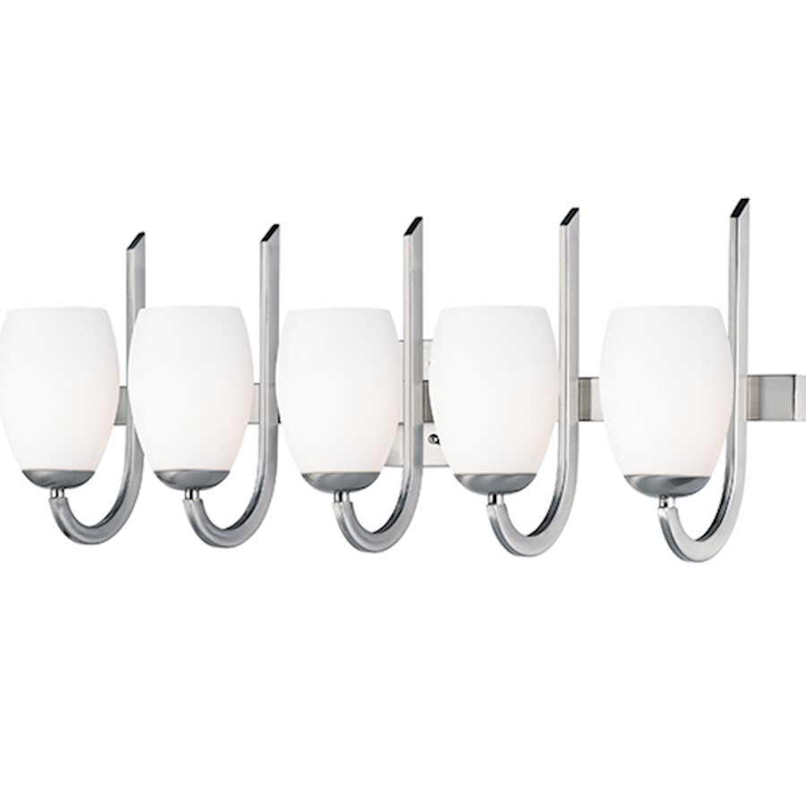 Maxim Lighting Taylor 5 Light Bath Vanity, Satin Nickel - 21645SWSN