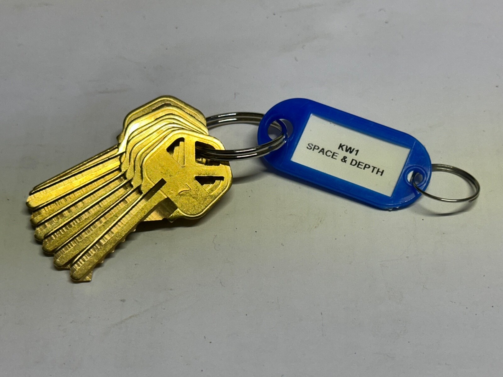 Kwikset KW1 Space and Depth Keys