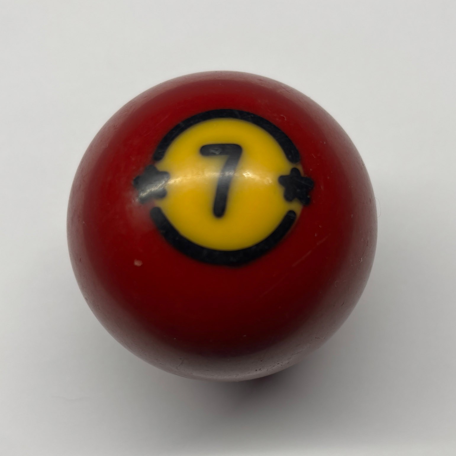 USED Hyatt 1976 Bicentennial Pool Ball #7 replacement - FAST FREE SHIP!