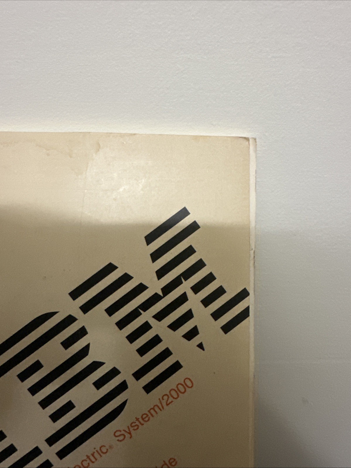 IBM Selectric System 2000 Wheelwriter 3 Typewriter Operators Guide 1985
