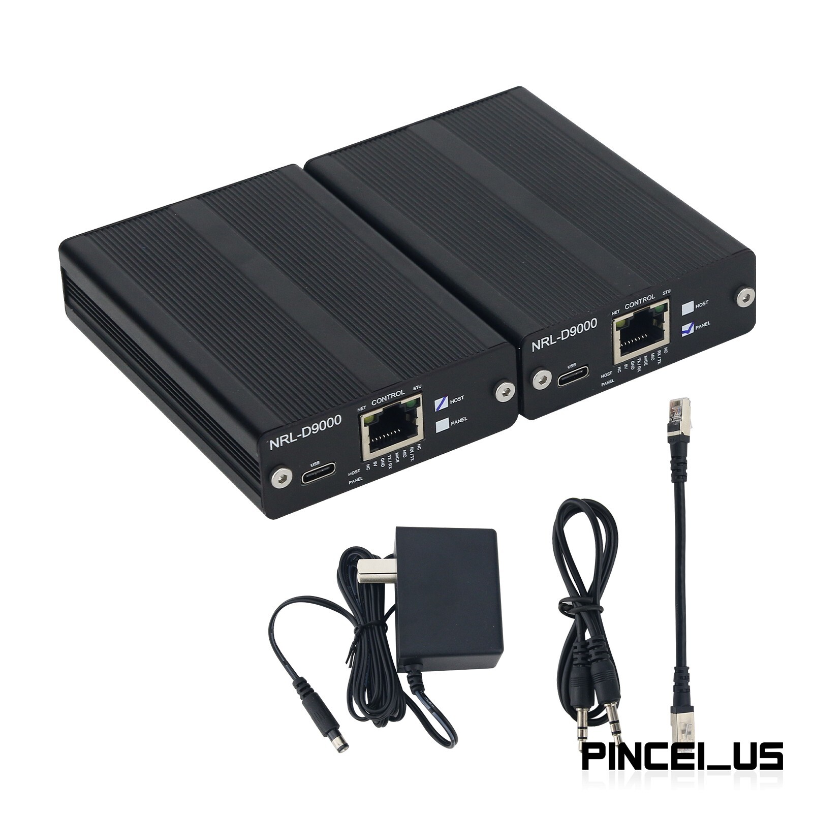 NRL-D9000 Radio Connector Radio Link Host Box + Panel Box for D9000 Transceiver