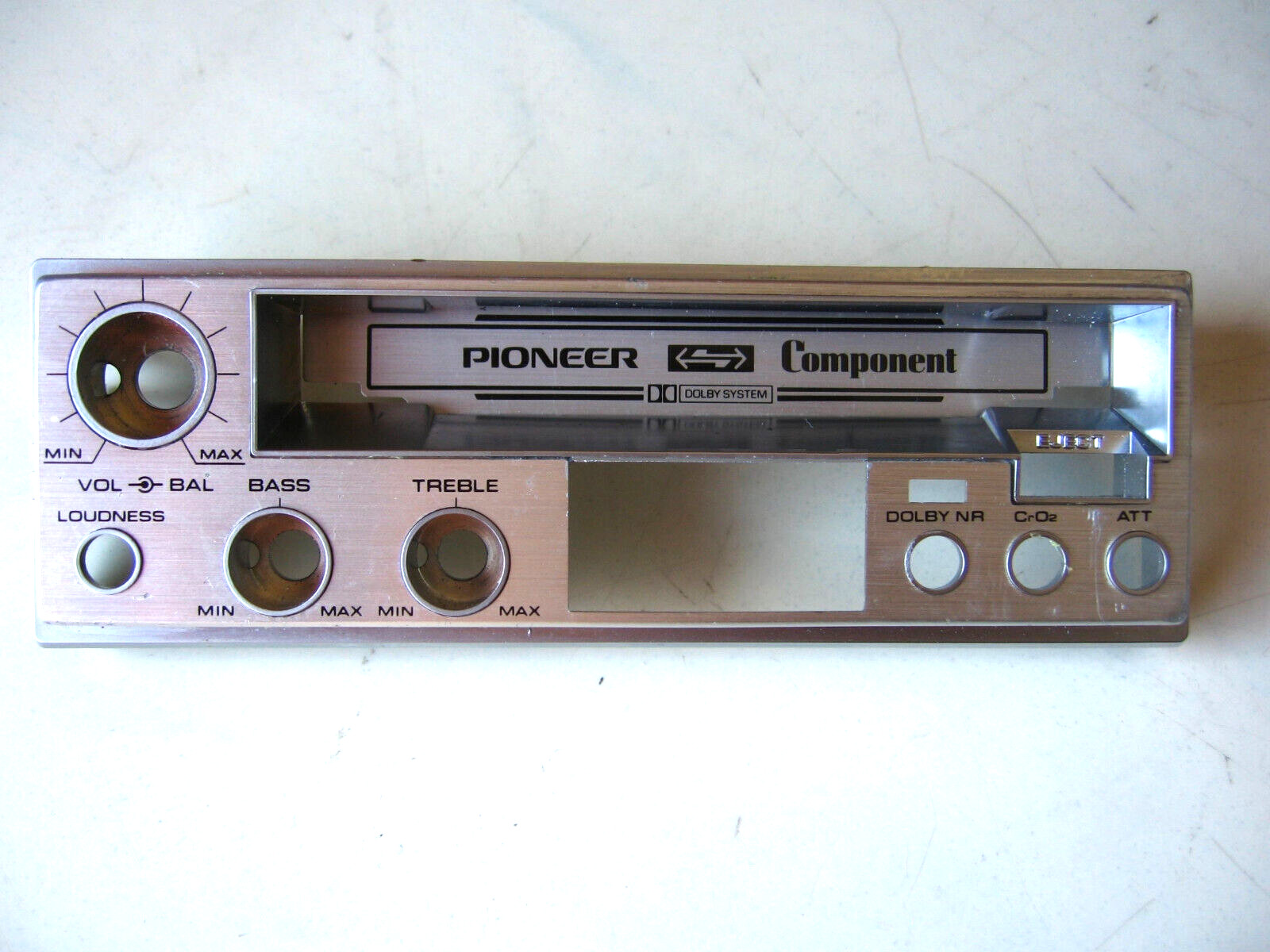 PIONEER KP-707 Faceplate 2nd Series ,Centrate,Component,kex,kpx,dex,gex,keh