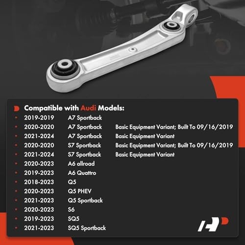 Front Left Forward Lower Control Arm, with Bushing | Fit for Audi Q5 2018