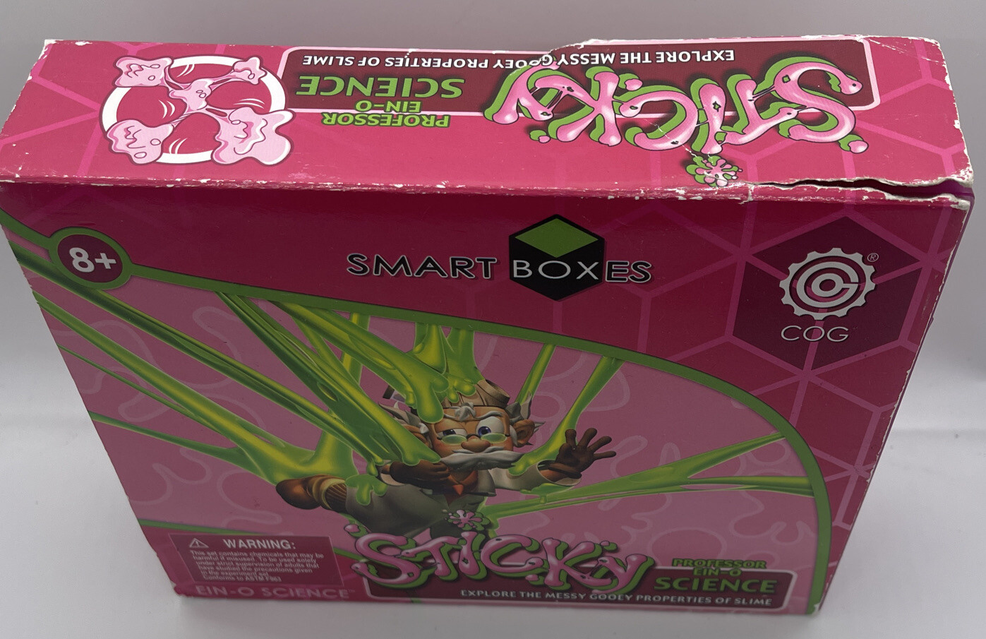 Sticky Science Kit by Professor Ein-O Smart Boxes Unused In Damaged Box