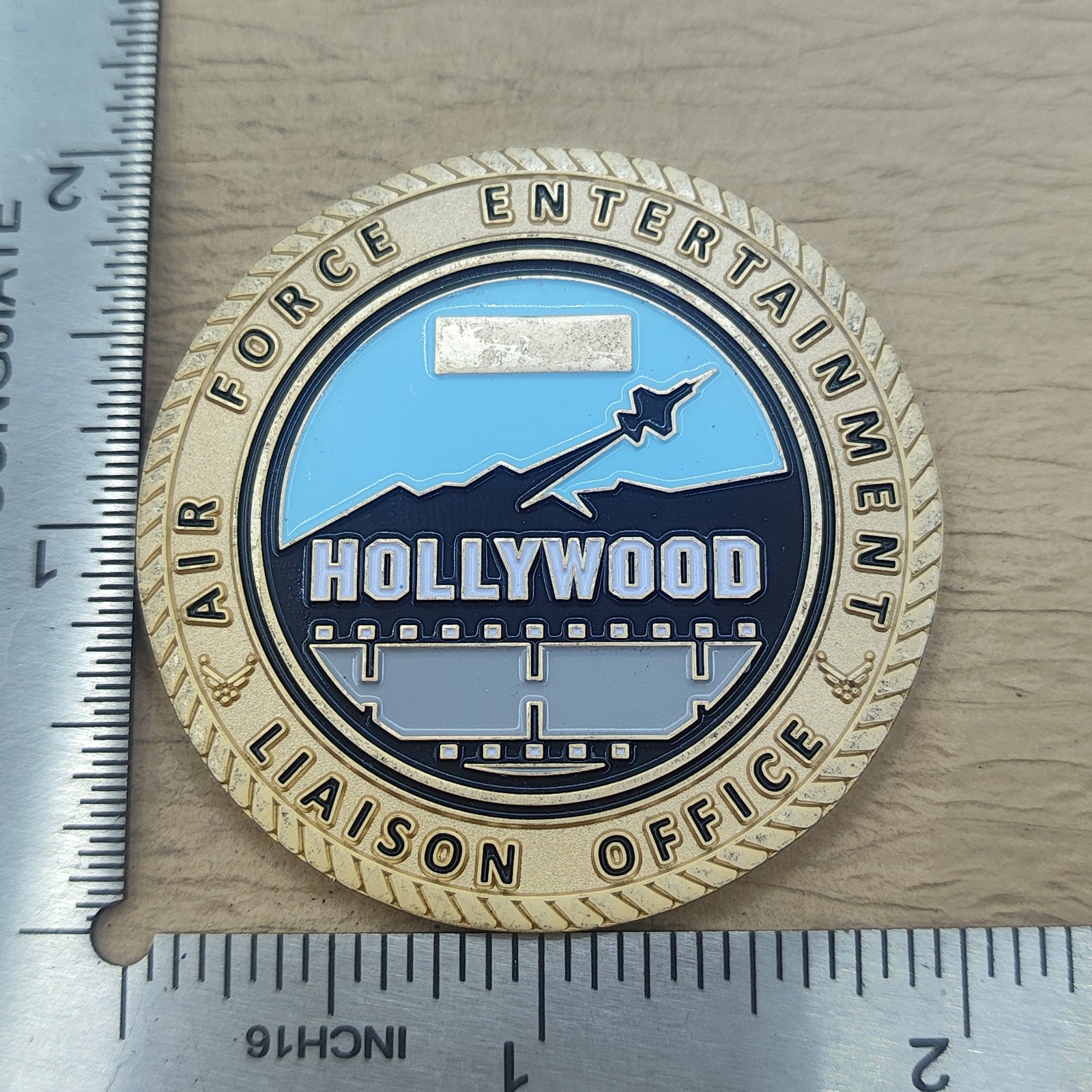 USAF Air Force Entertainment Liaison Office Challenge Coin