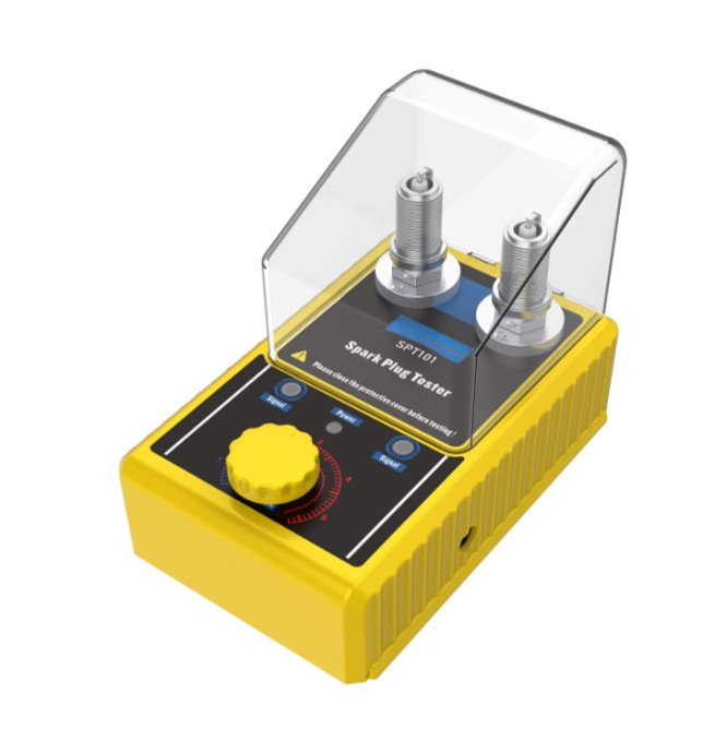 Probador de bujías 110V con doble orificio y protección, hasta 6000 rpm