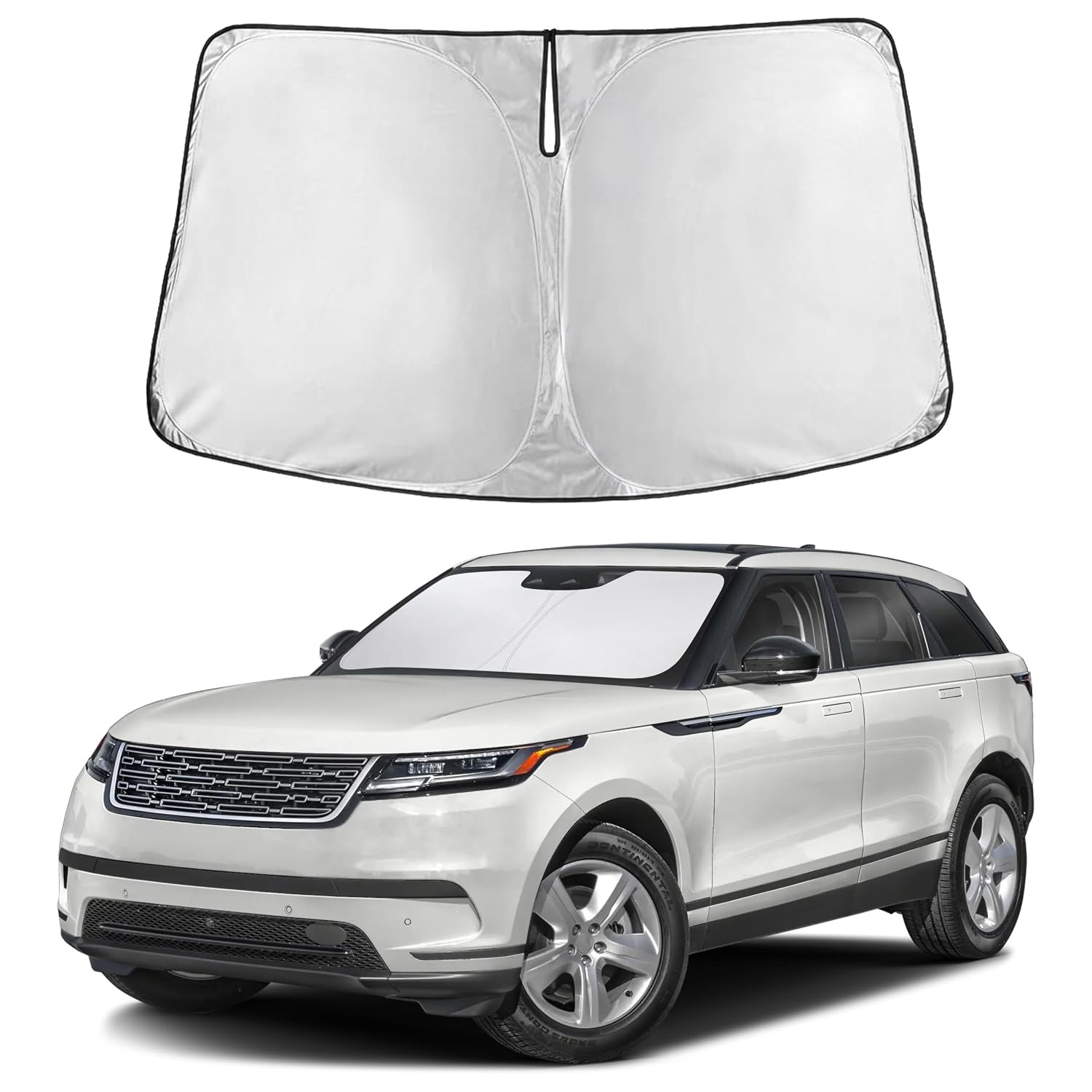 Windshield de Fit for 2017-2026 Land Rover Range Rover Velar | Sun Shade, Front
