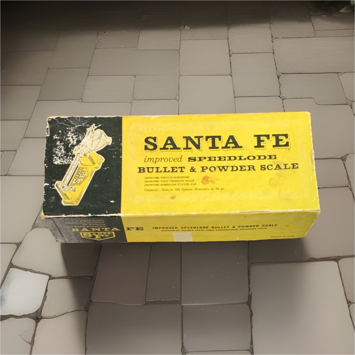 Santa Fe Speedlode Powder Scale Accurate 1/10 Grain 325 Grains Metal Yellow  A1