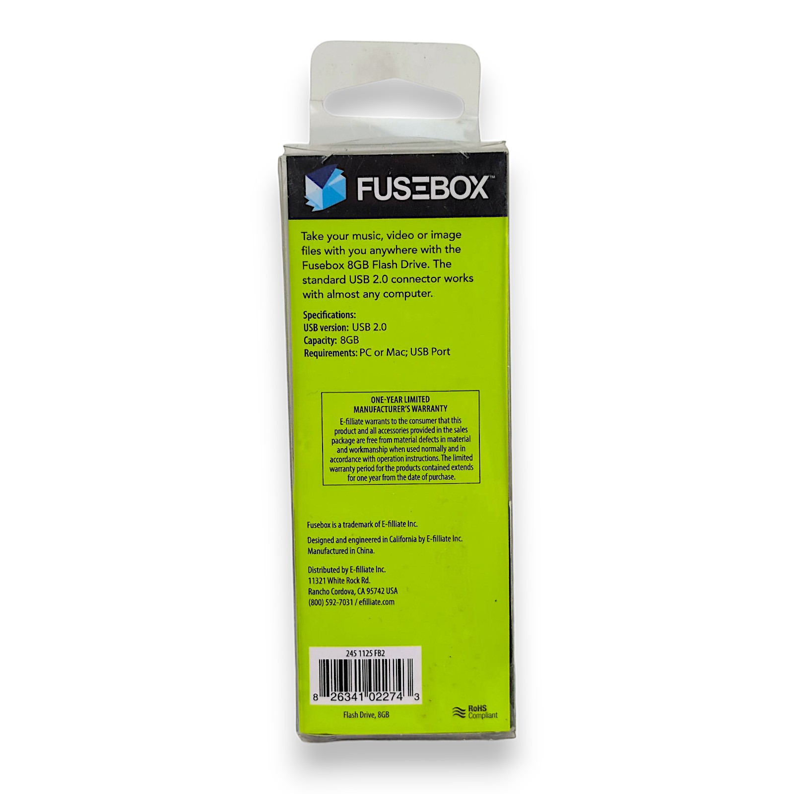 Fusebox 8GB Flash Drive