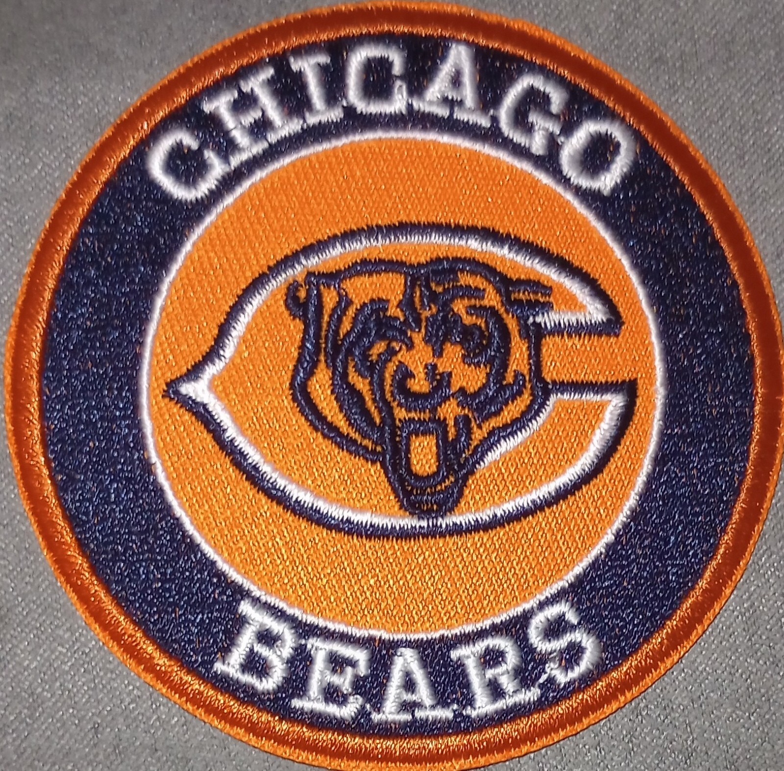 CHICAGO BEARS IRON ON PATCH