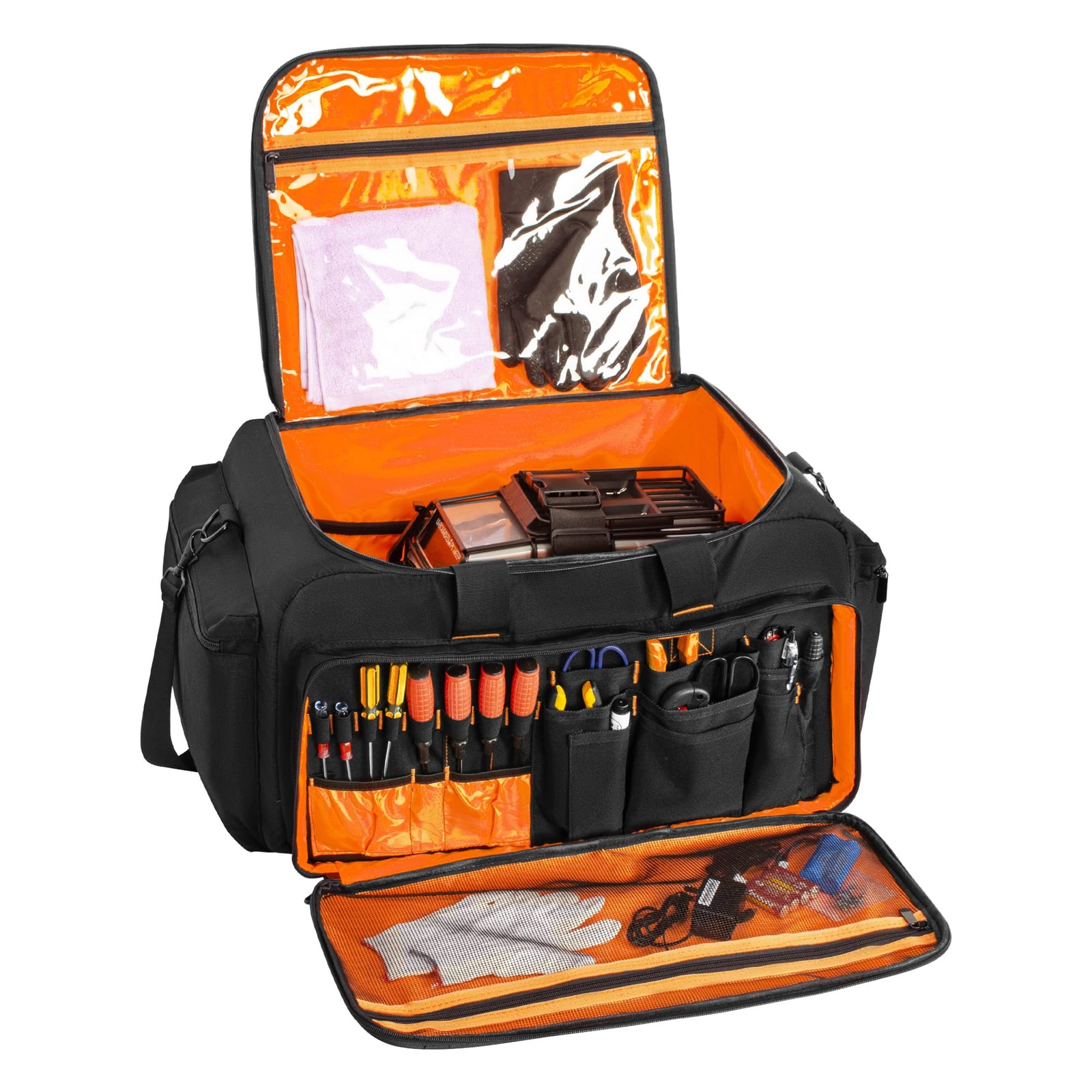 TORIBIO RC Storage Bag for 1/10 Car, Water-resistant 1/10, black