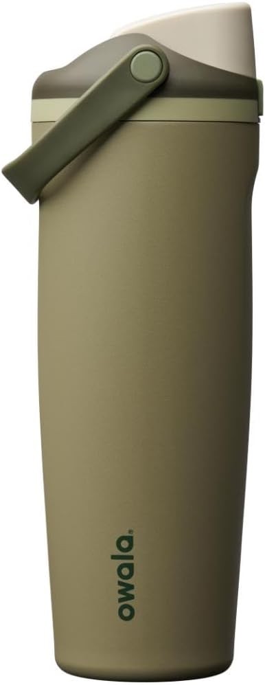 FreeSip Sway Insulated Stainless Steel Water Bottle with Two-Way Spout, Bu