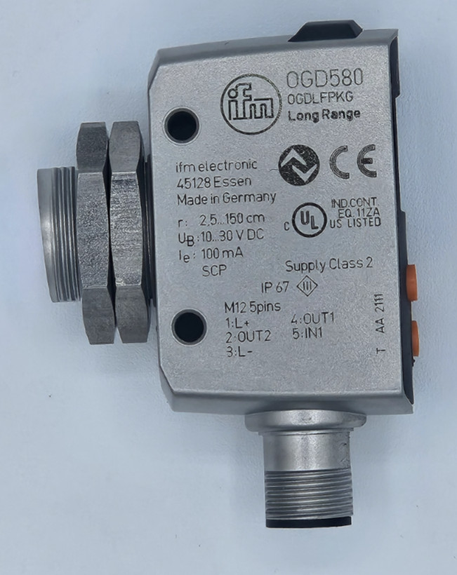 New IFM OGD580, original packaging