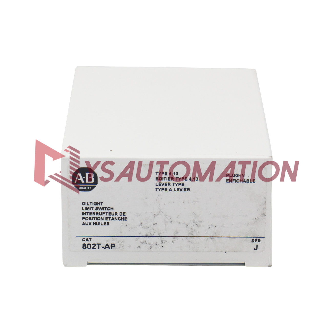 OEM Allen Bradley 802T-AP Plug-in Oiltight Side Rotary Limit Switch Series J NlB