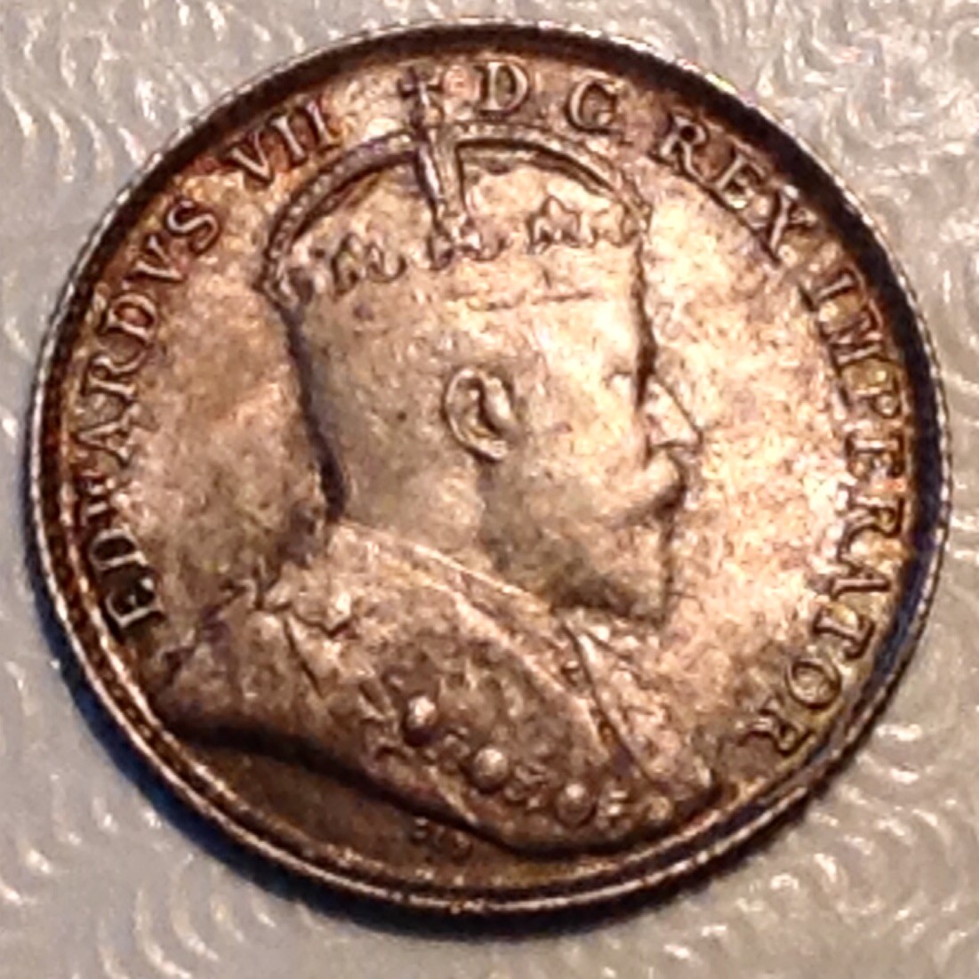 1902 Canada  Edward VII  Five 5 Cents cd