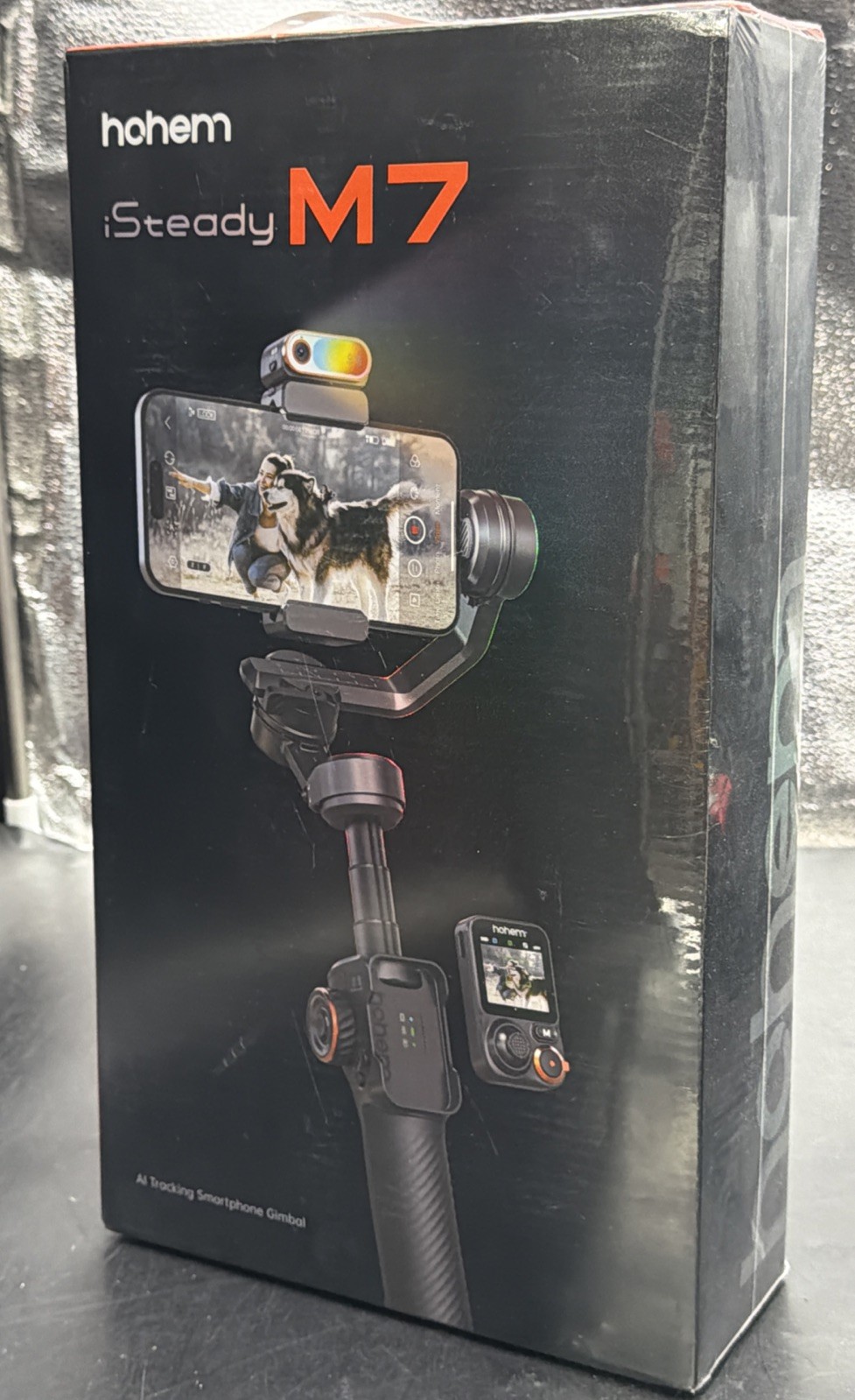 BRAND NEW Hohem iSteady M7 AI Tracking Smartphone Gimbal Stabilizer Kit -SEALED