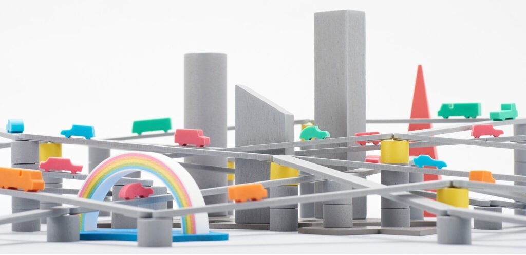 Tokyo Highway Rainbow City Strategy Board Game itten English Included