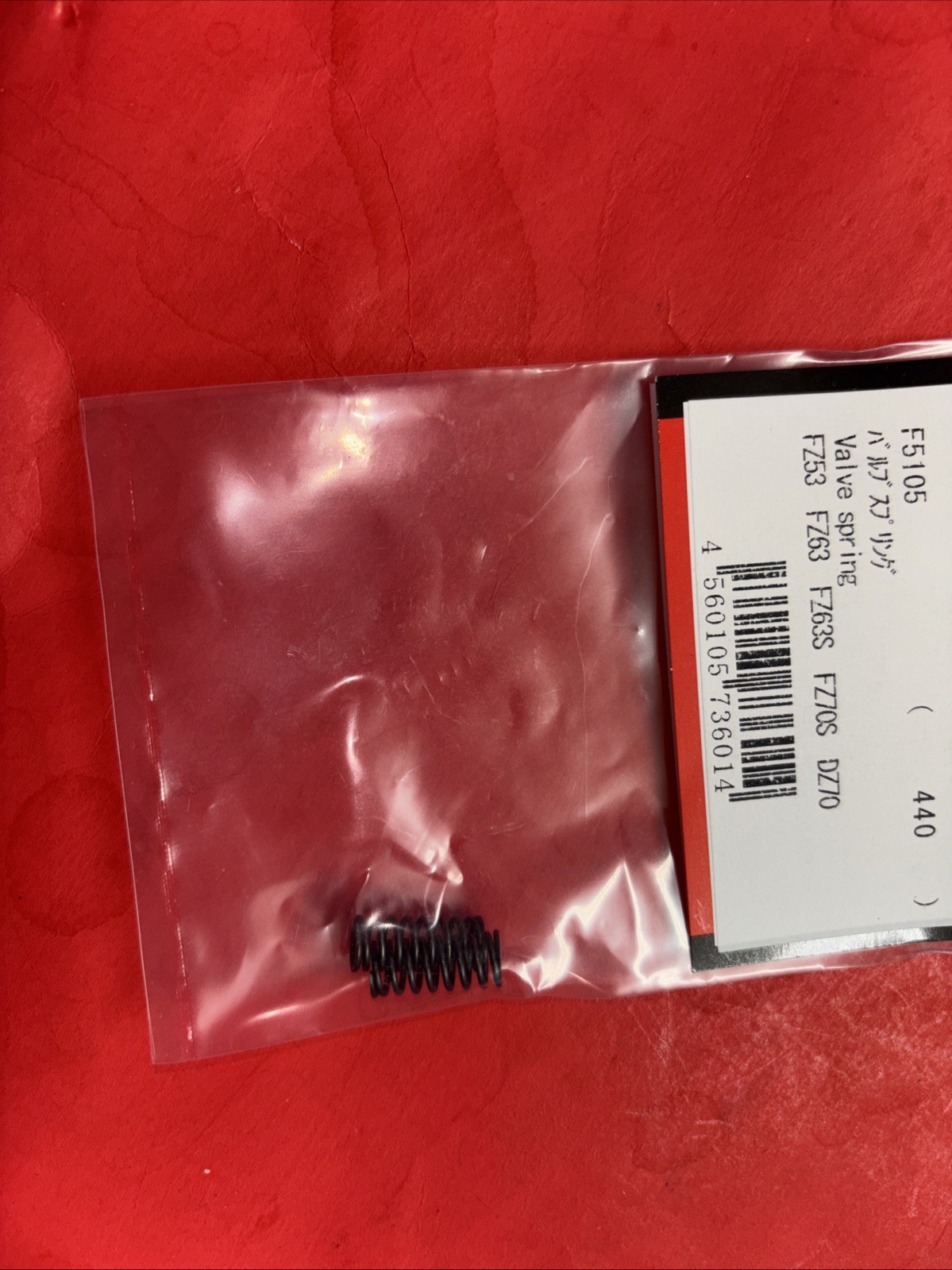 YSFZ53-FZ63-FZ63S-FZ70S-DZ70 VALVE SPRING SET # F5105 NIP
