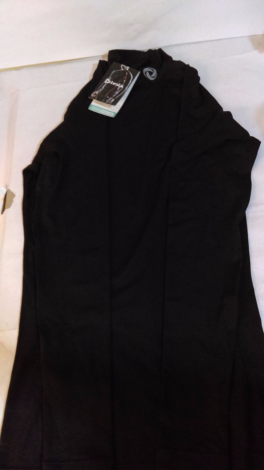 Tesla Men's Heat Gear Compression Base Layer Long Sleeve Shirt Black Small