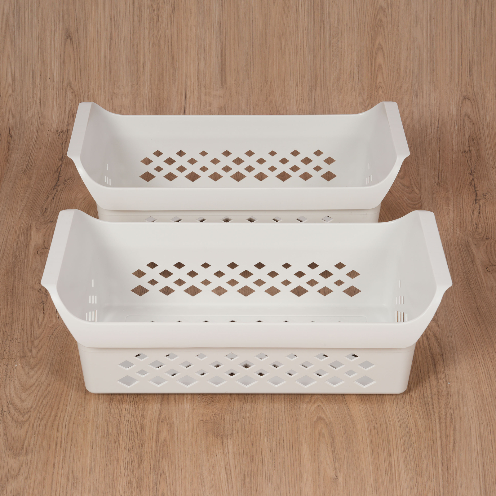 Freezer Baskets orgianzer bins 24-1/2" Long White For Frigidaire Chest Freezer