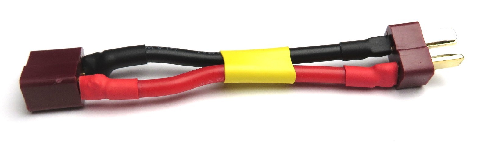 Deans Female to Deans Male  Adapter 18,16, 14,12,10 AWG 3",6",12",18",24" Length