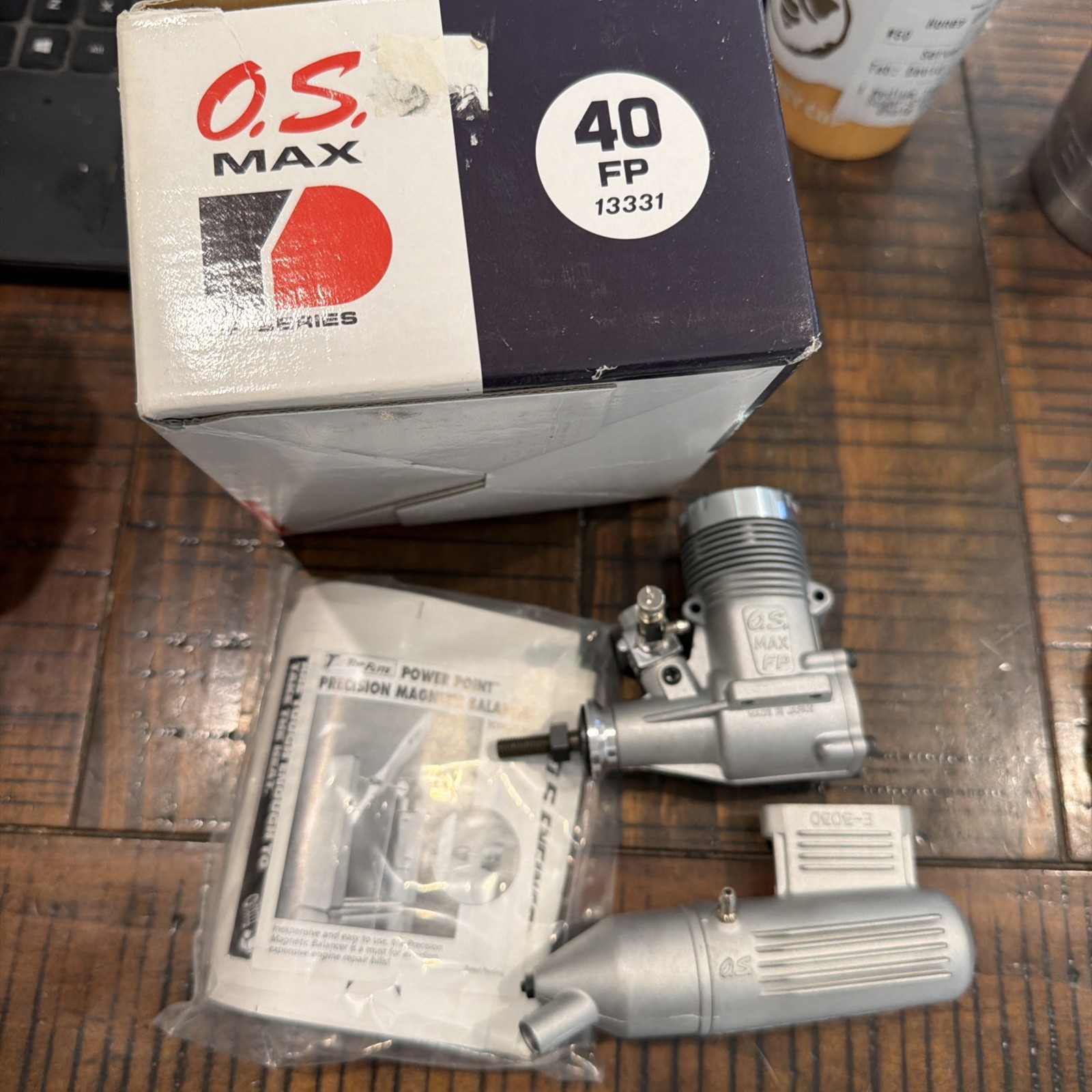 Os Max 40 Fp Nitro Rc Model Airplane Engine NOS New In Box
