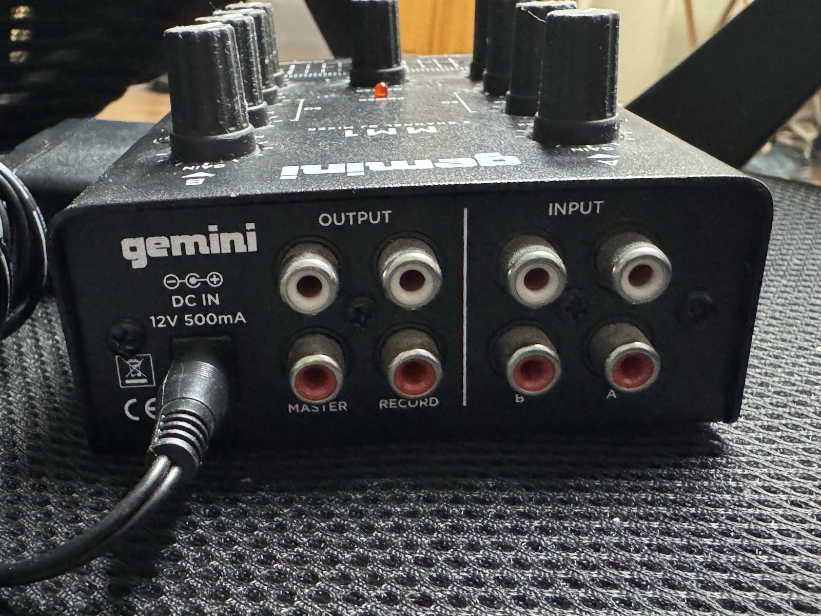 Gemini MM1 2 Channel DJ Mixer