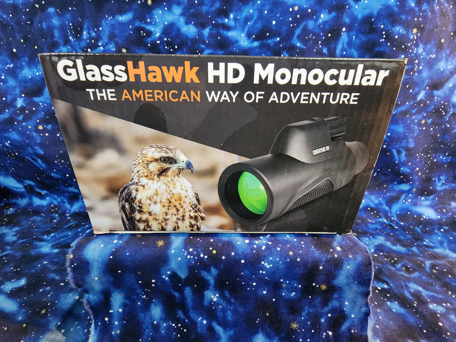HD Monocular Telescope Creative XP GlassHAWK 12x42 Zoom - SEALED