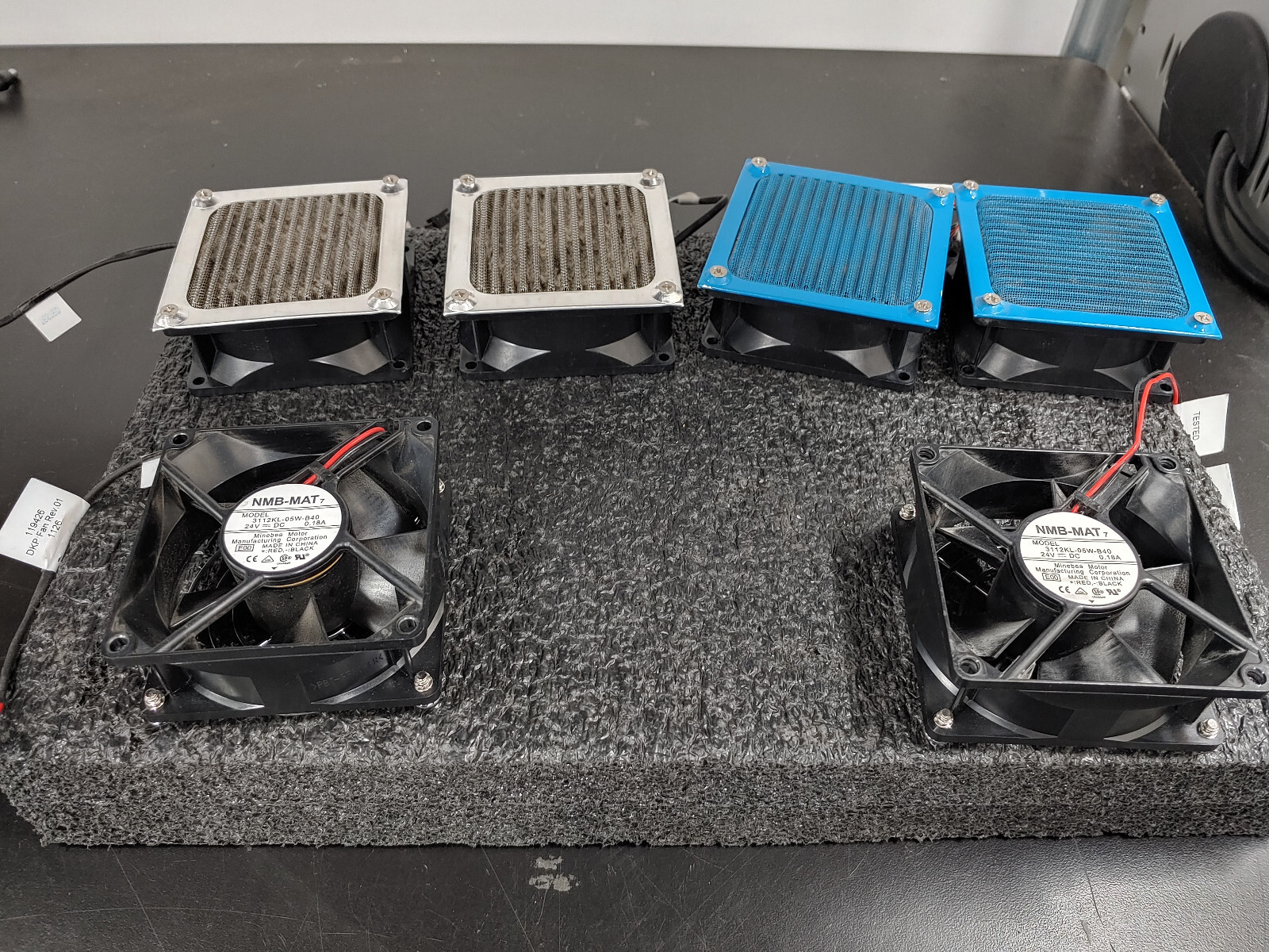 Lot of 6 MIEBEA Motor NMB-MAT 3112KL-05W-B40 24VDC 0.18A Axial Fan