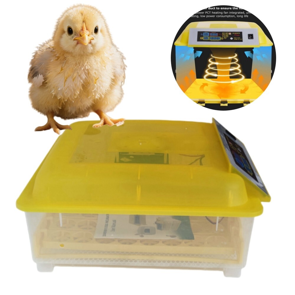 110V 48 Eggs Fully Automatic Egg Incubator Chicken Hatching Equipment