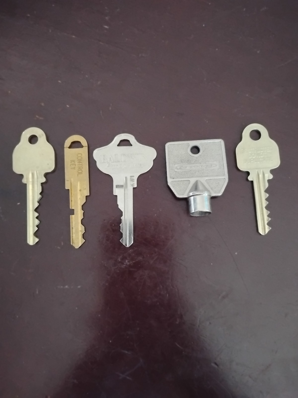 5 Set Of Functioned Keys from collection